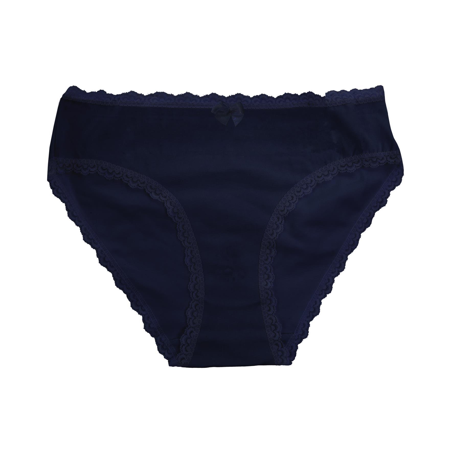Damen Bikinislip 18123, Spitze, Pack 1, Gr. 48/50, 2er-Pack