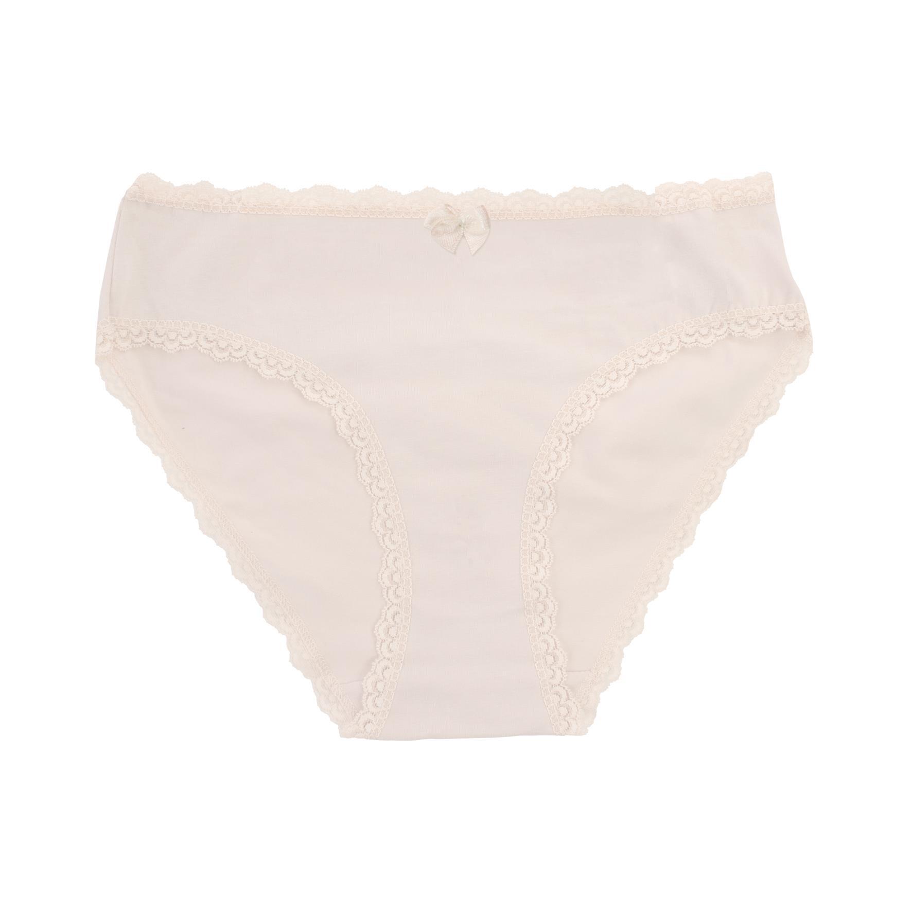 Damen Bikinislip 18123, Spitze, Pack 1, Gr. 48/50, 2er-Pack